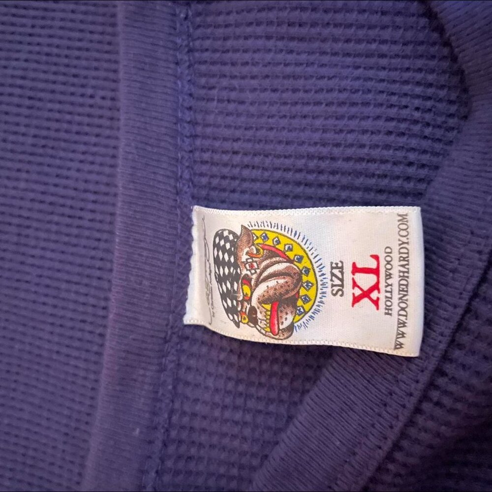 Vintage Ed Hardy Thermal Shirt - Picture 4 of 4